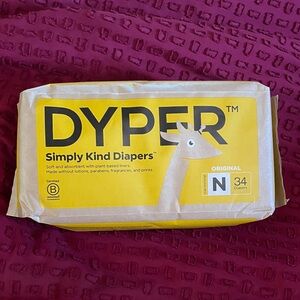 Dyper Simply Kind Diapers - 34 Pack